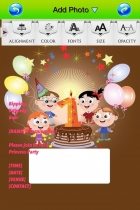 Invitation & Greeting Cards - iOS App Source Code Screenshot 4