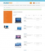 Muse Tec - Responsive OpenCart Theme Screenshot 6