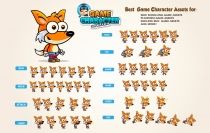 Fox 2D Game Character Sprites Screenshot 1
