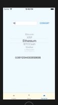 Crypto Currency iOS App Source Code Screenshot 1