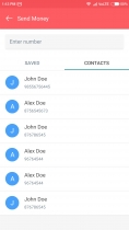 Opel Banking - Android Studio UI Kit Screenshot 14