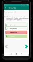 MCQ Quiz Application Android Source Code Screenshot 8