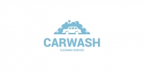 Bubble Car Wash Logo Template Screenshot 1