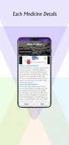 Medicine Dictionary - Android App Source Code Screenshot 4