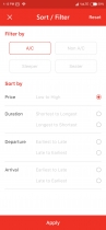 Bus Booking - Android Studio UI Template Screenshot 3
