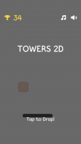 Towers2D - 2D Game template for Unity Screenshot 1