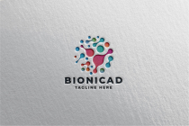 Bionic Data Logo Pro Template Screenshot 1