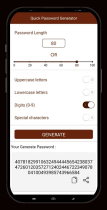 Quick Password Generator - Android App Source Code Screenshot 7