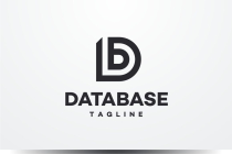 Data Base Letter DB vector logo template Screenshot 3