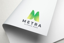 Metra Letter M Logo Screenshot 2