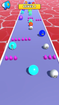 Ball Run 2048 - Puzzle Mobile Unity Game Screenshot 2