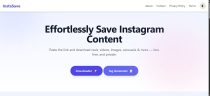 Insta Saver - PHP Script Screenshot 1