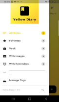 Yellow Diary – Smart And Secure Diary Flutter Screenshot 5