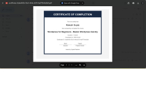 Course Certificate Generator WordPress Plugin Screenshot 4