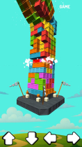 Tetris castle 3D - Puzzle Mobile Unity Game Screenshot 5