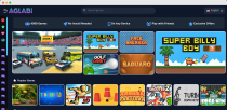 AGLABI - Online Gaming Portal Screenshot 1